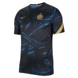 Inter Milan Black Training Jersey Mens 2021/22