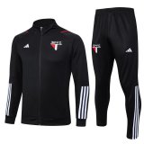Sao Paulo FC Black Training Jacket + Pants Mens 2023/24