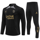 PSG x Jordan Black Training Suit Mens 2023/24