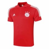 2020/2021 Ajax Soccer Polo Jersey Red - Mens