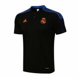 Real Madrid Black Polo Jersey Mens 2021/22