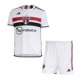 Sao Paulo FC Home Jersey + Short Kids 2023/24