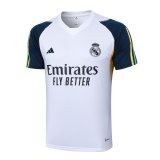 Real Madrid White Training Jersey Mens 2023/24