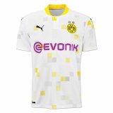 2020/2021 Borussia Dortmund Third Cup-Edition White Men Soccer Jersey Shirt