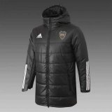 2020/2021 Boca Juniors Black Soccer Winter Jacket Men's