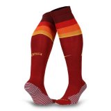 2020/2021 AS Roma Home Red Soccer Socks Men's