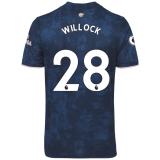 2020/2021 Arsenal Third Navy Men's Soccer Jersey WILLOCK #28