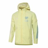 Arsenal Yellow All Weather Windrunner Soccer Jacket Mens 2020/21