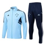 Cruzeiro Light Blue Training Suit Jacket + Pants Mens 2022/23