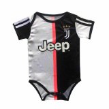 2019/2020 Juventus Home Black & White Baby Infant Crawl Soccer Jersey Shirt