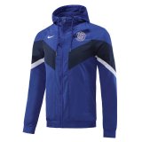 PSG Blue All Weather Windrunner Jacket Mens 2022/23
