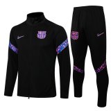 Barcelona Black Training Suit Jacket + Pants Mens 2021/22