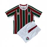 Fluminense Home Jersey + Shorts Kids 2021/22