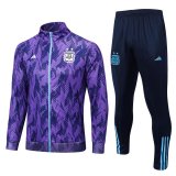 Argentina Purple Training Suit Jacket + Pants Mens 2022