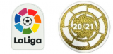 Spanish La Liga Badge & 20/21 La Liga Champion Badge