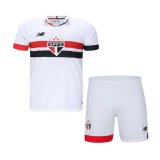 Sao Paulo FC Home Jersey + Short Kids 2024/25