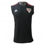 Sao Paulo FC Black Singlet Jersey Mens 2021/22