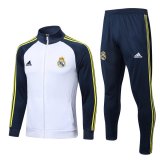 Real Madrid White II Training Suit Jacket + Pants Mens 2022/23