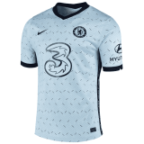 2020/2021 Chelsea Away Light Blue Men Soccer Jersey Shirt