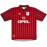 AC Milan Home Retro Jersey Mens 1999/2000