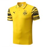 Borussia Dortmund Yellow Polo Jersey Mens 2022/23