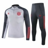 2020/2021 Bayern Munich UCL Grey Men's Soccer Training Suit