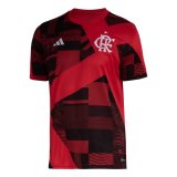 Flamengo Pre-Match Red - Black Training Jersey Mens 2023/24