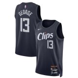 Los Angeles Clippers Navy Swingman Jersey - City Edition Mens 2023/24 GEORGE #13