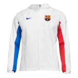 Barcelona White All Weather Windrunner Jacket Mens 2023/24