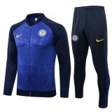 Chelsea Blue Training Suit Jacket + Pants Mens 2021/22