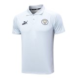 Manchester City Light Grey Polo Jersey Mens 2023/24