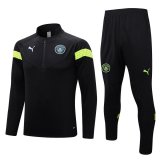 Manchester City Black Training Suit Mens 2022/23