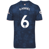 2020/2021 Arsenal Third Navy Men's Soccer Jersey GABRIEL #6