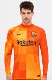 Barcelona Home Goalkeeper Long Sleeve Mens Jersey 2021/22