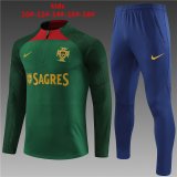Portugal Green Training Suit Kids 2024