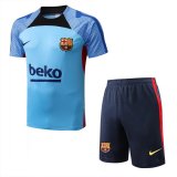 Barcelona Blue Jersey + Short Mens 2022/23