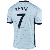 2020/2021 Chelsea Away Light Blue Men's Soccer Jersey Kante #7