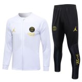 PSG x Jordan White Training Jacket + Pants Mens 2023/24