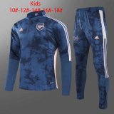 2020/2021 Arsenal Deep Blue Kid's Soccer Training Suit