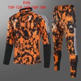 2020/2021 Juventus Orange Kid's Soccer Training Suit