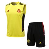 Flamengo Yellow Singlet + Short Mens 2022/23