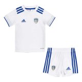 2020/2021 Leeds United Home White Kids Soccer Jersey Kit(Shirt + Short)