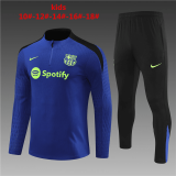 Barcelona Blue Training Suit Kids 2024/25