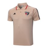 Sao Paulo FC Khaki Polo Jersey Mens 2023/24
