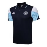 Manchester City Navy Polo Jersey Mens 2021/22
