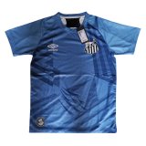 2020/2021 Santos Goalkeeper Blue Soccer Jersey Men's