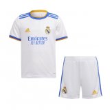 Real Madrid Home Jersey + Short Kids 2021/22