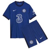 2020/2021 Chelsea Home Blue Kids Soccer Jersey Kit(Shirt + Short)