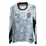 Portugal Away Jersey Mens 2024 #Long Sleeve