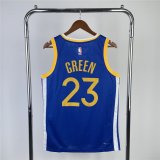 Golden State Warriors Royal Swingman Jersey Icon Edition Mens 2023/24 #GREEN 23